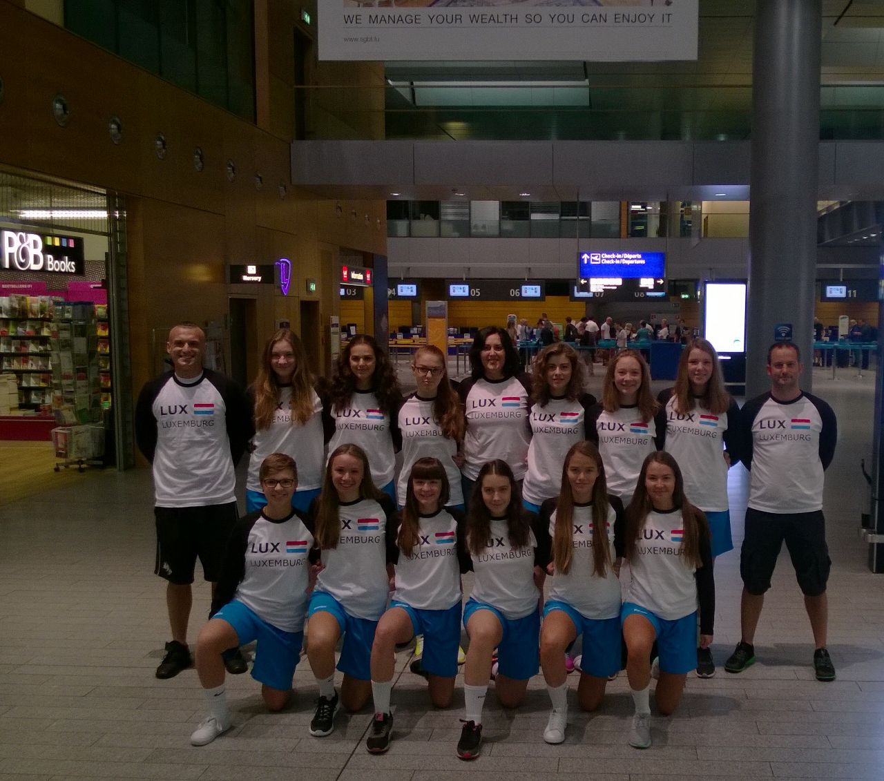 U16 Mädchen auf dem Weg nach Mazedonien