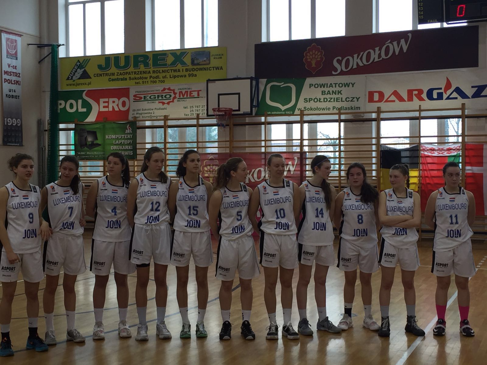 VBL Brussels zu stark für die Luxemburgische U17 Mannschaft