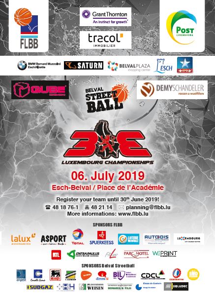 3X3 LUXEMBOURG CHAMPIONSHIP 2019