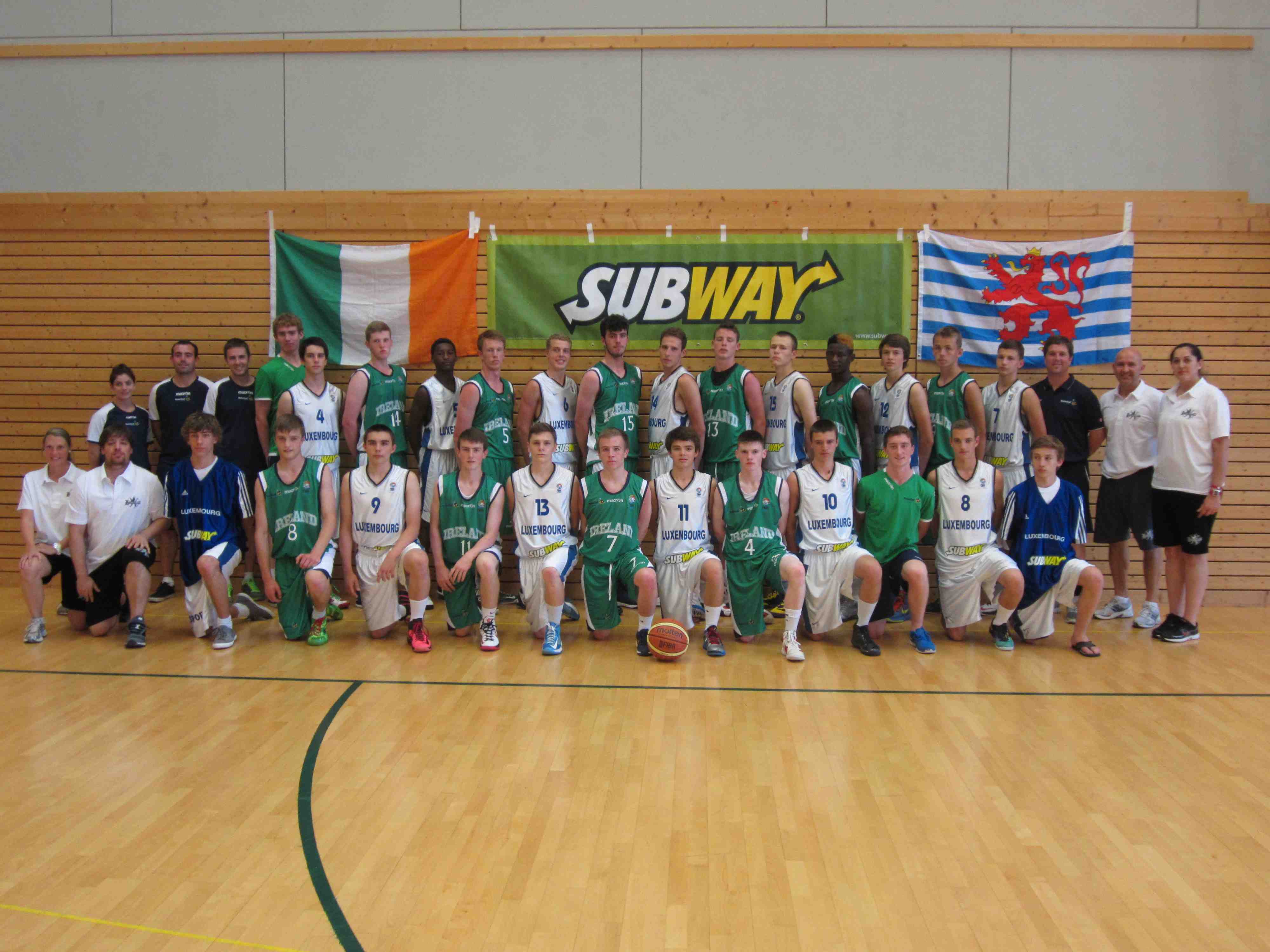 U16 Men SUBWAY Exchange Ireland - Game 1