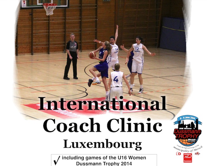 International Coach Clinic (FIBA licensed) in Mersch