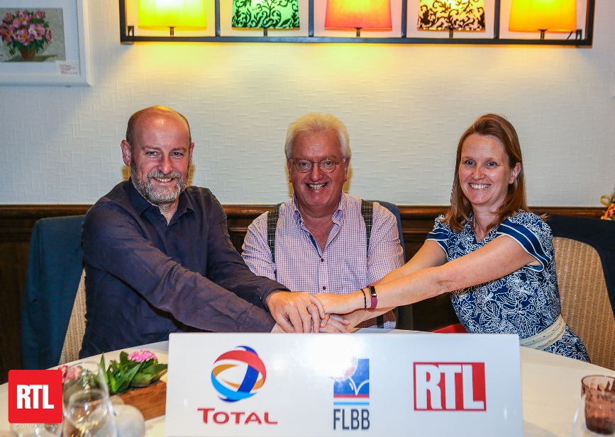 Reconduction du partenariat TOTAL - RTL - FLBB