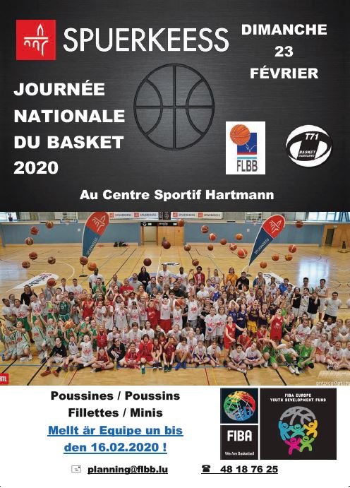 SPUERKEESS Journée Nationale DU BASKET 2019