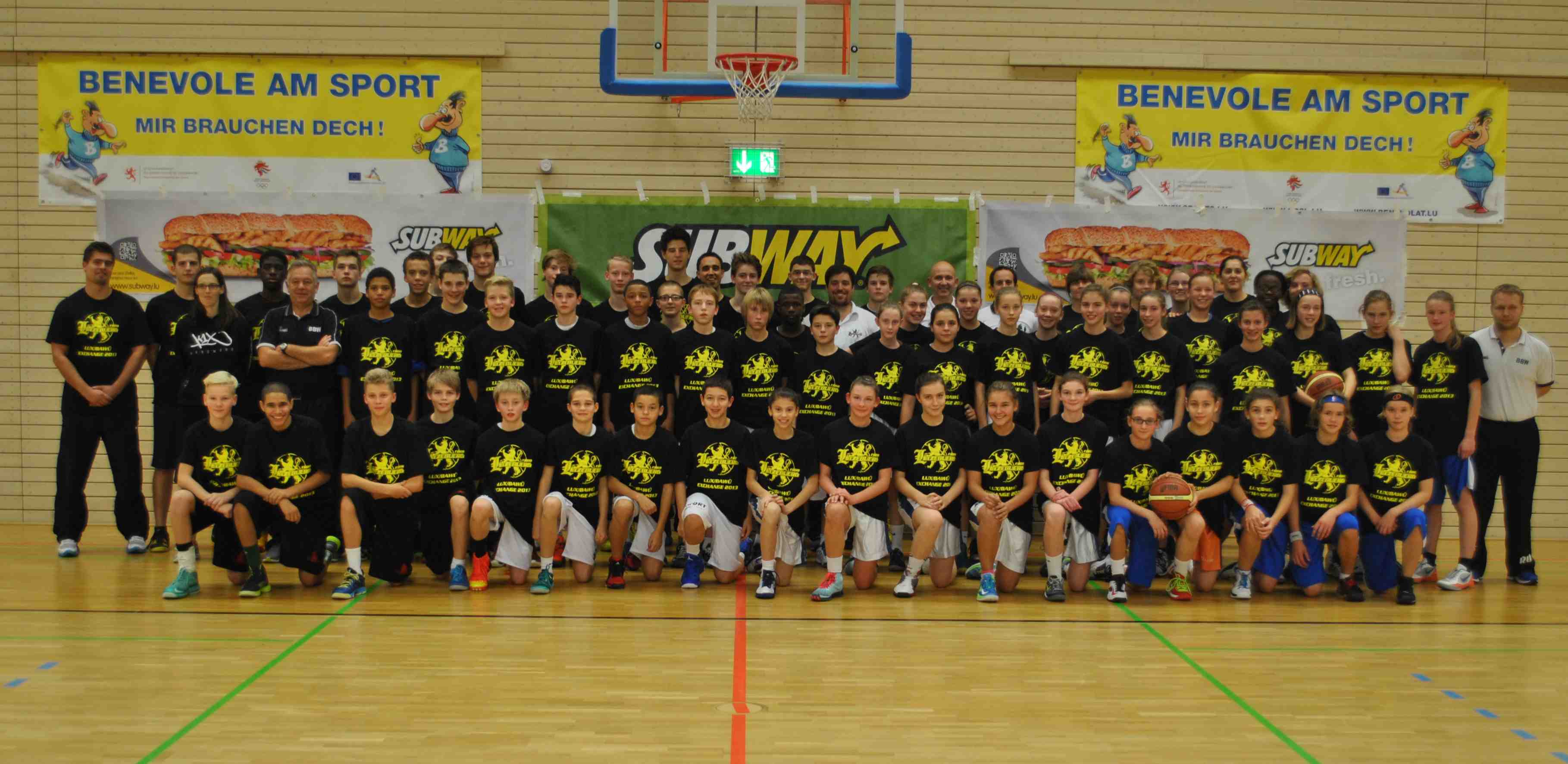 SUBWAY U14 Luxemburg-Baden Württemberg Exchange