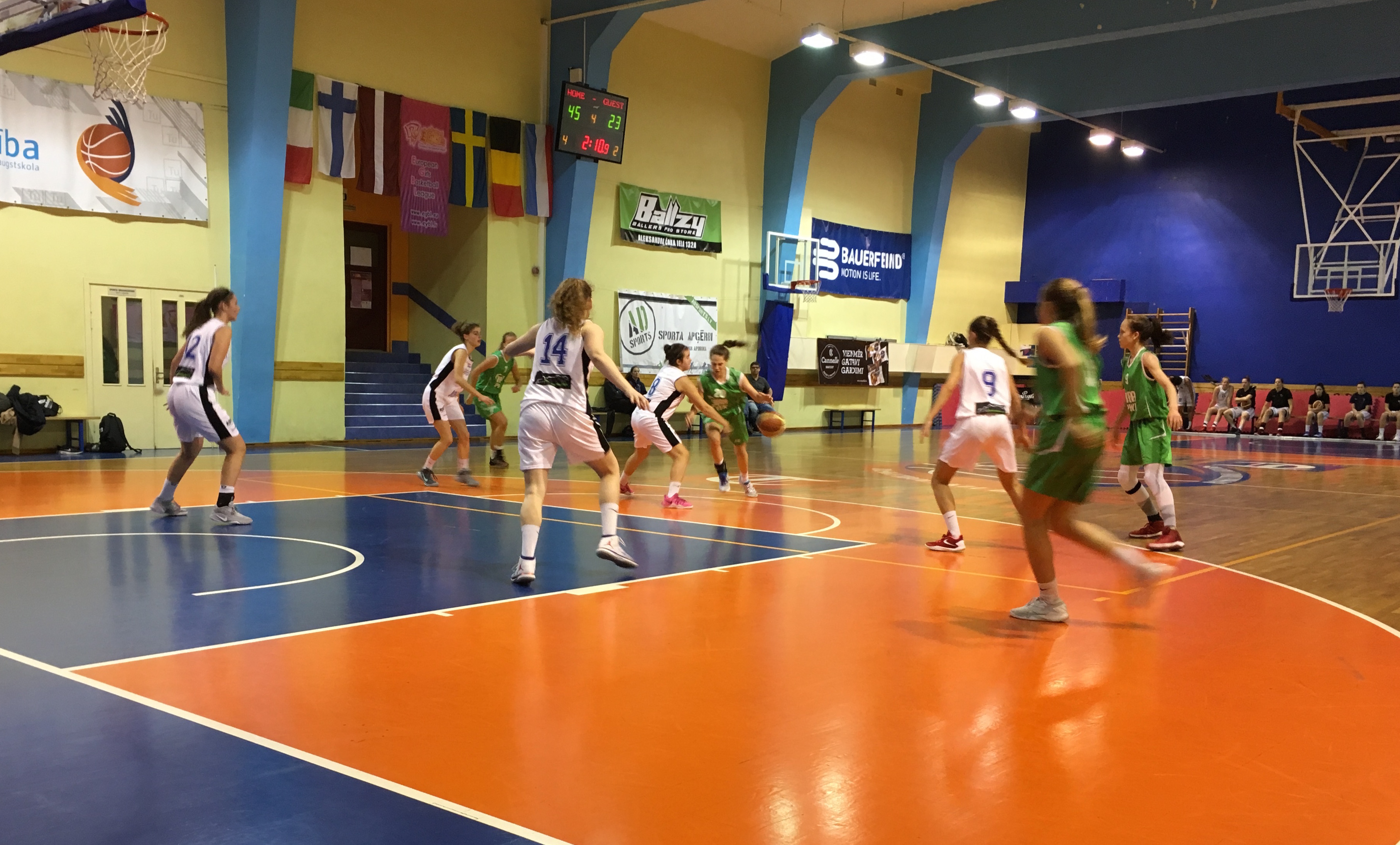 EGBL: Zwei Siege für die U18 Mädchen am ersten Tag