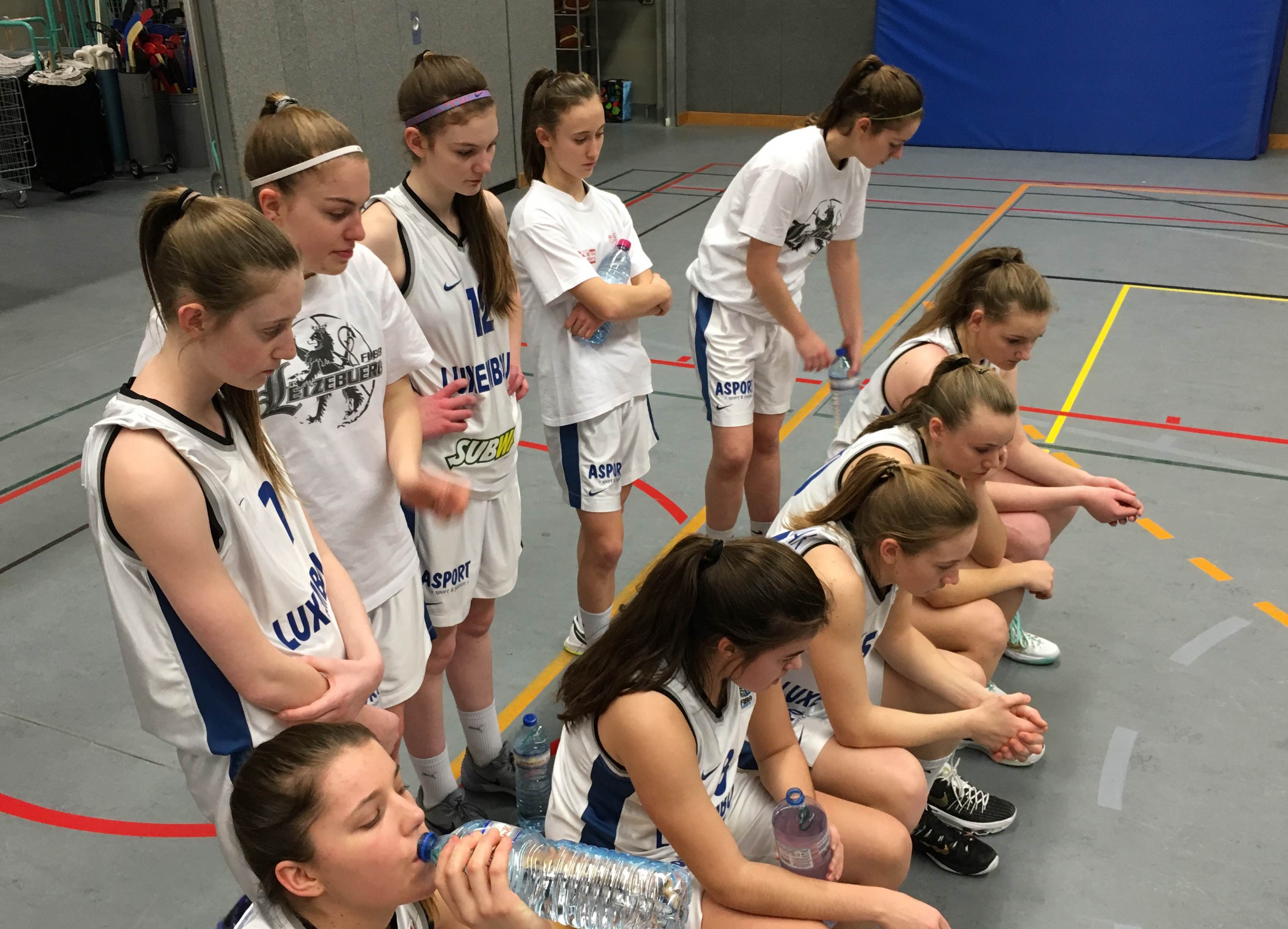 Testspiel der U16 Mädchen gegen BBC Grengewald