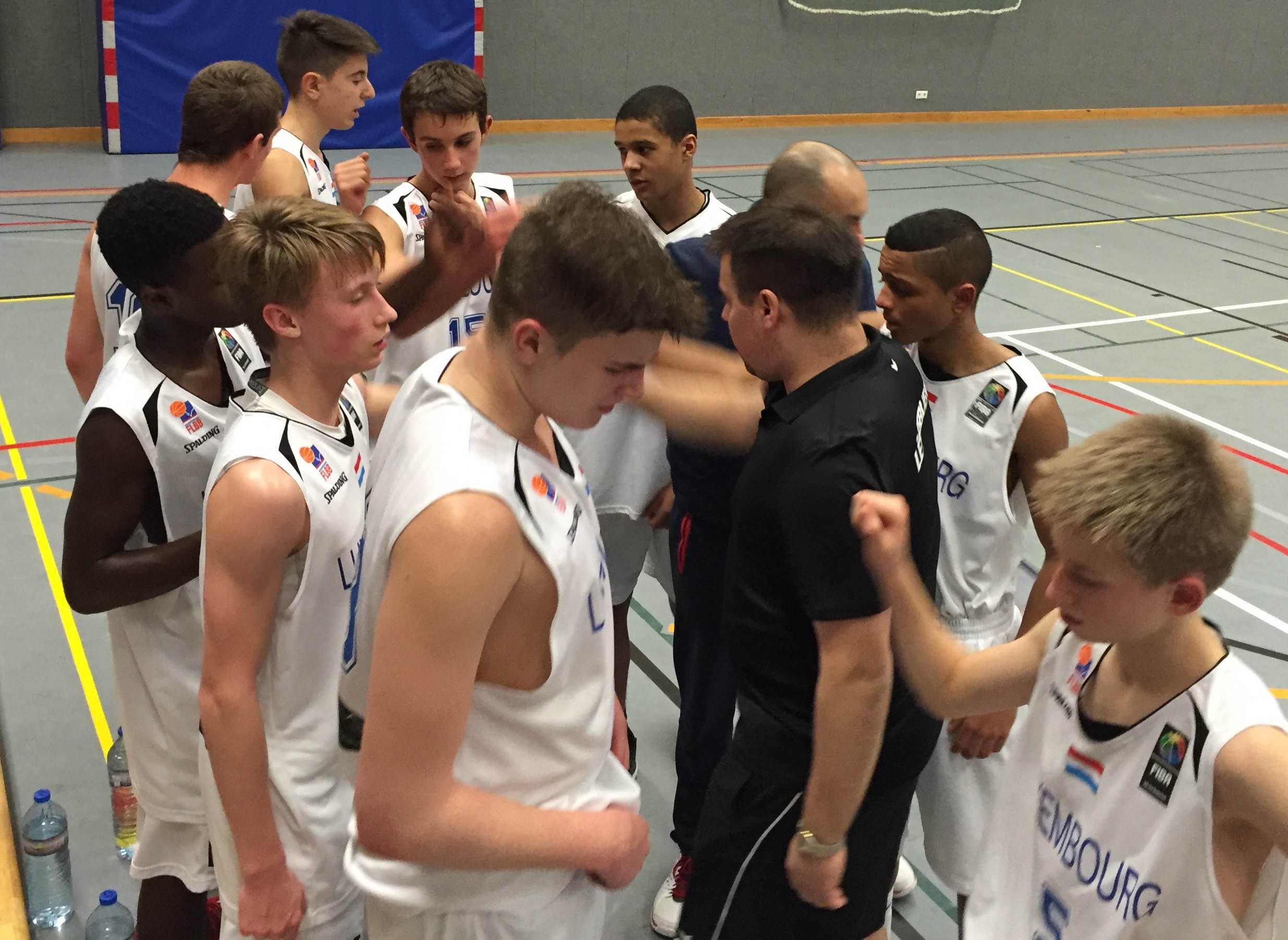 U16 Jungs gewinnen gegen AWBB Namur