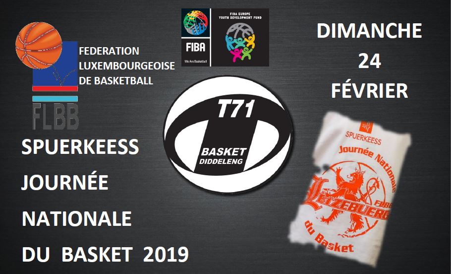 SPUERKEESS JOURNEE NATIONALE DU BASKET 2019