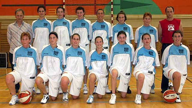 Premier match des Finales Dames