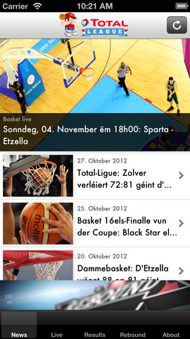 RTL Rebound App pour iPhone/iPad/iPod