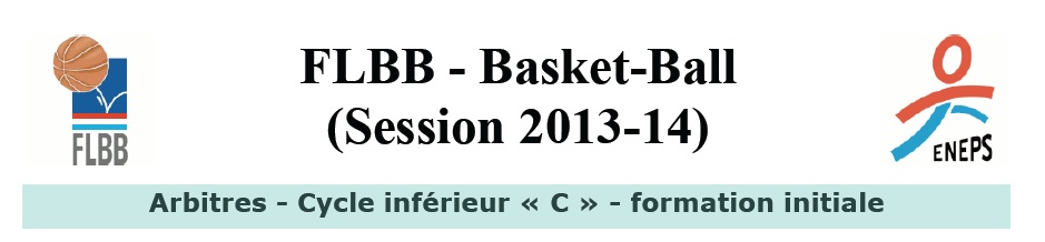 E.N.E.P.S. formation des juges et arbitres - cycle inférieur