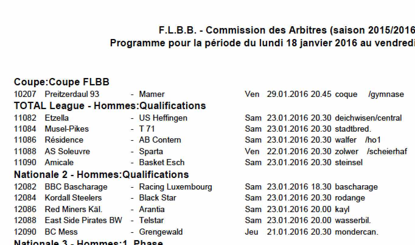 Convocation 15/16 - N° 16