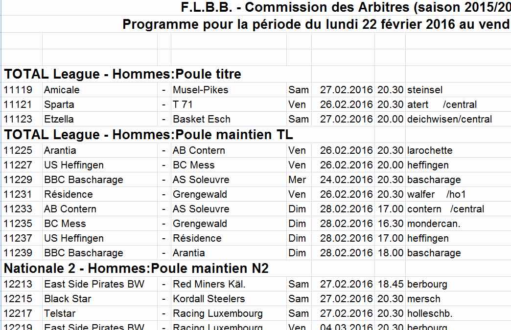 Convocation 15-16 - N° 21