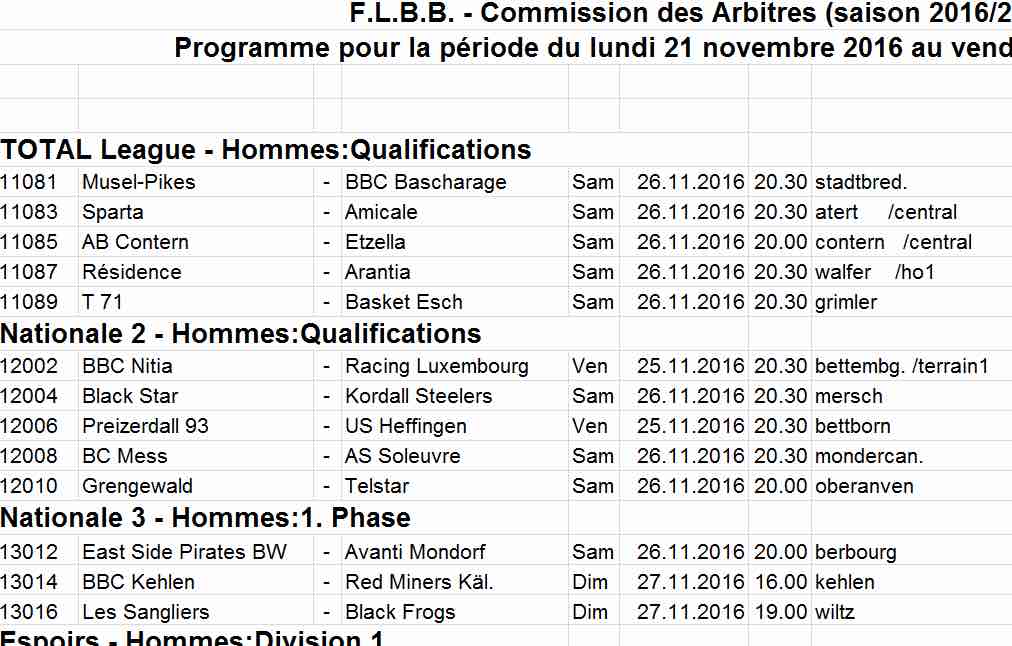 Convocation 16/17 - N° 11