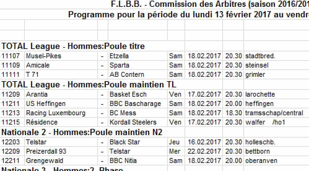 Convocation 1/17 - N° 21