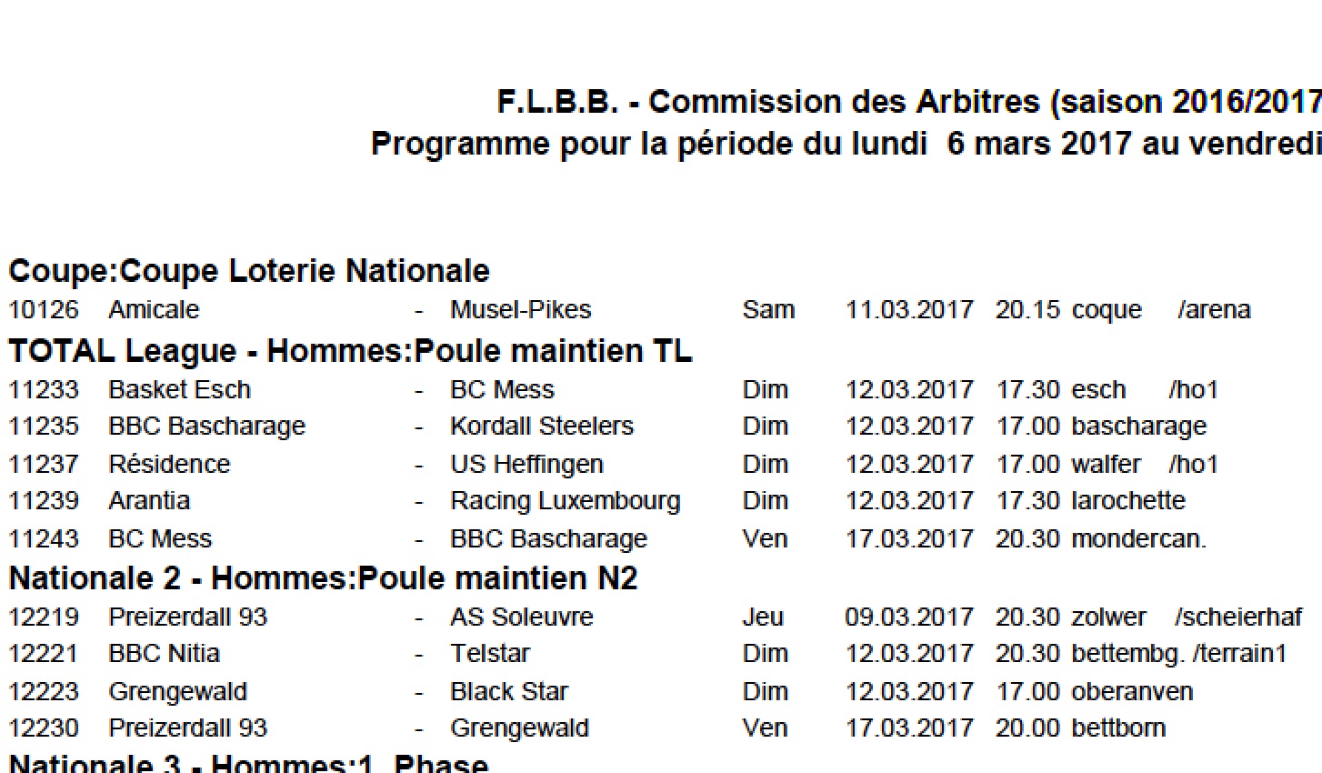 Convocation 16/17 - N° 24