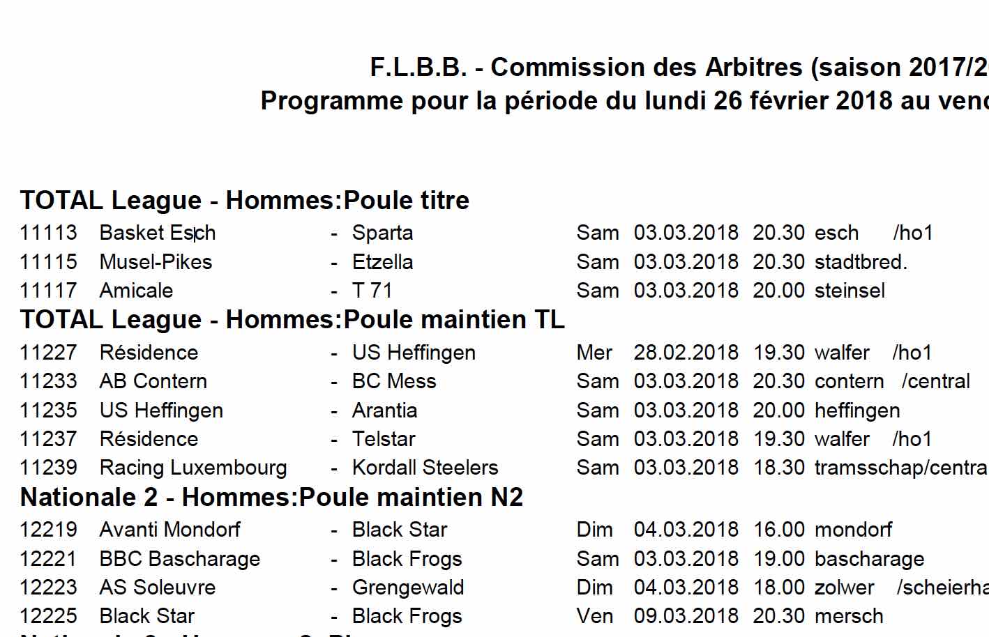 Convocation 17/18 - N° 23