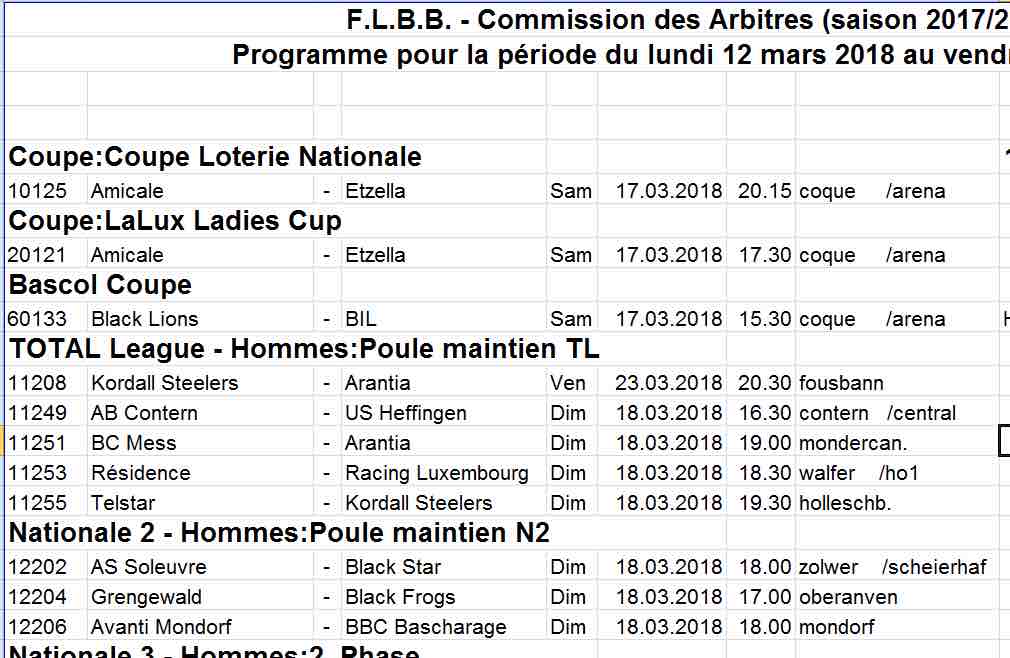 Convocation 17/18 N° 25
