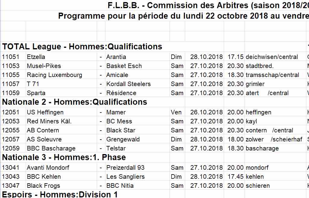 Convocation 18/19 - N° 07