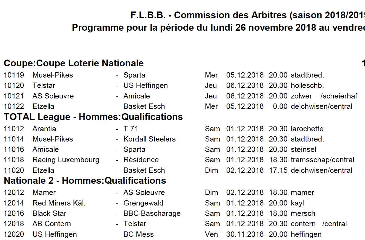 Convocation 18/19 - N° 12