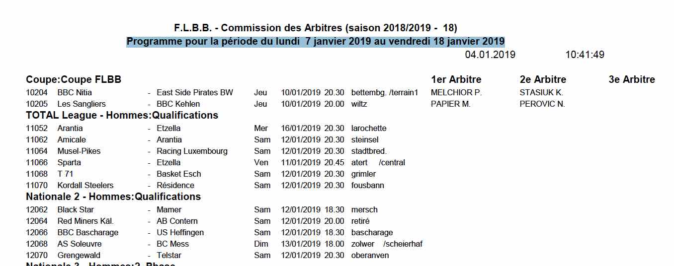 Convocation 18/19 - N° 19