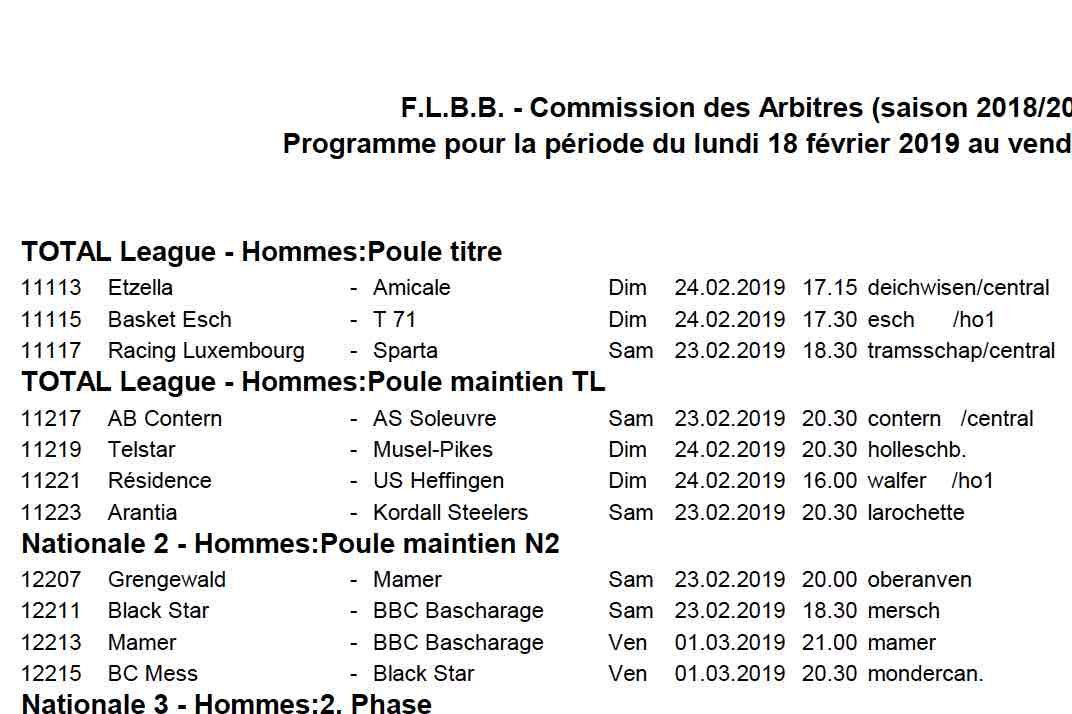 Convocation 18/19 - N° 24