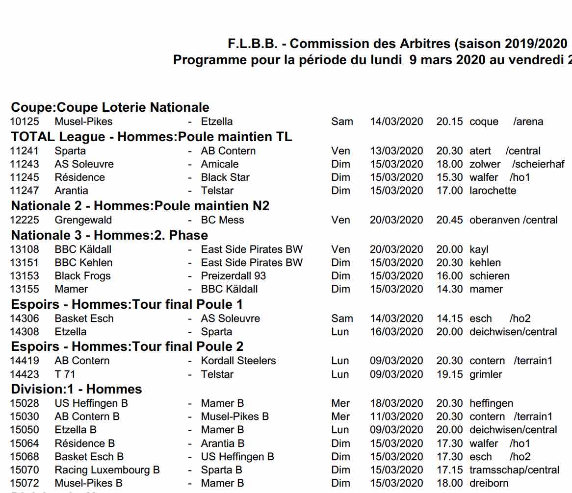 Convocation 19/20 - N° 24
