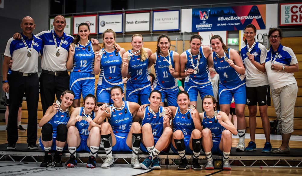 Senior Women müssen sich mit Silber in Cork bei den “FIBA Women’s European Championship for Small Countries” zufrieden geben
