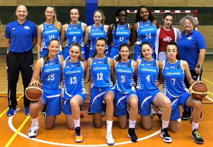 EGBL U17 Women Stage 1 - Die U16 Mädchen mit einer Bilanz von 2 Siegen und 3 Niederlagen 