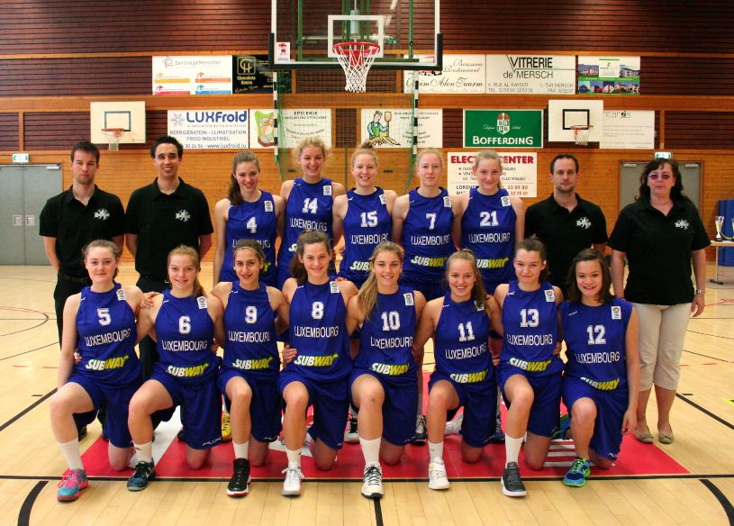 Subway U16 Women Luxembourg - Switzerland Exchange 2013
