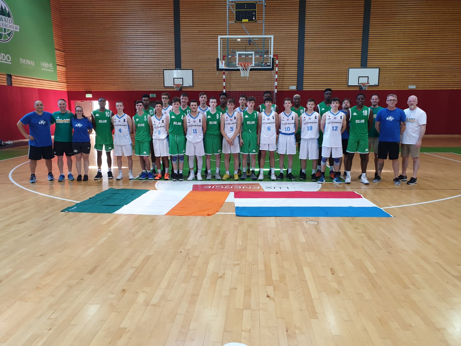 1 Sieg für die U16 Jungs beim Irland Austausch