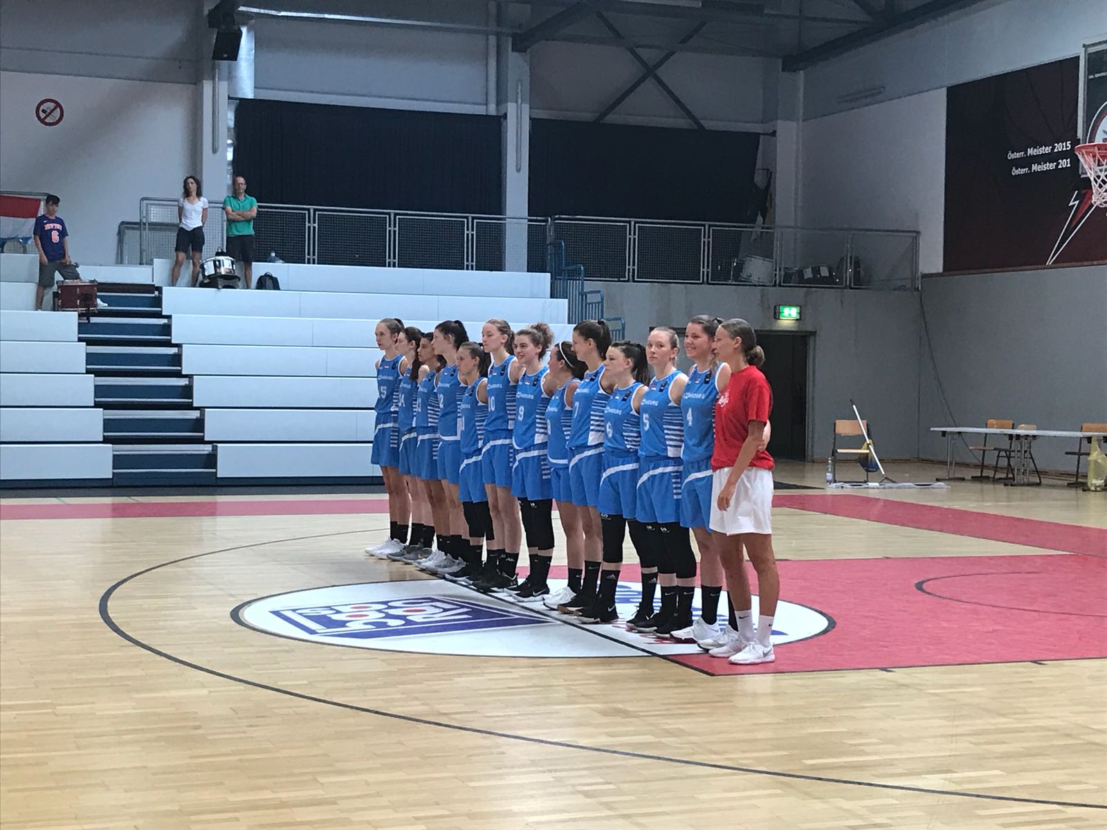Die U18 Mädchen beenden die EM mit einem guten 12. Platz