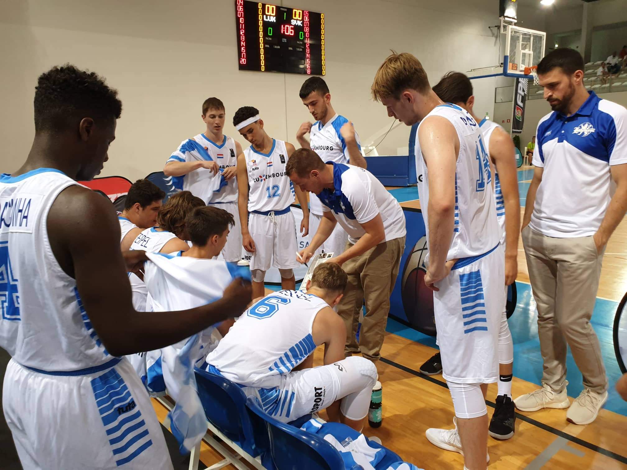 U20M European Championship Div B: Luxemburg verliert das Auftaktspiel gegen Slowakei
