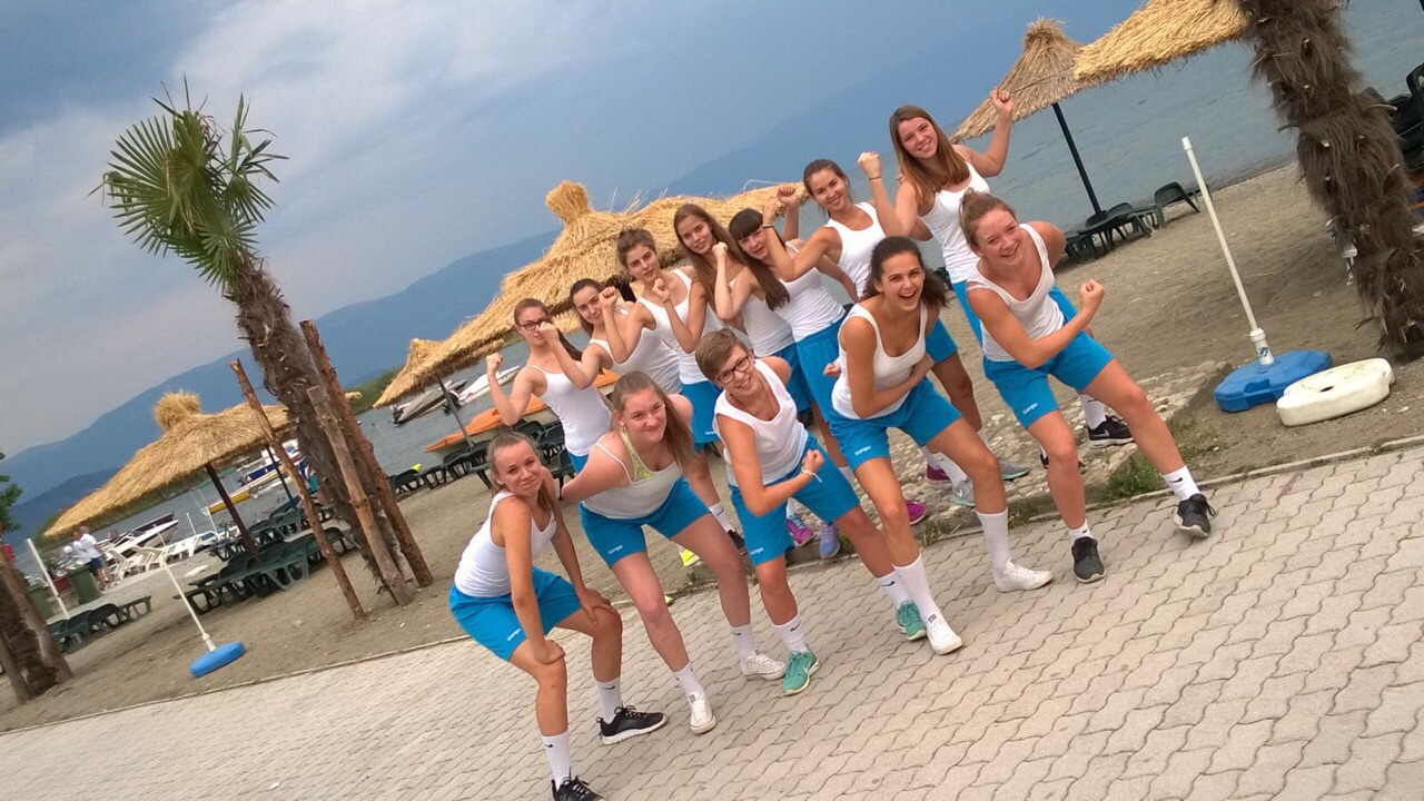 Starke Defense von den U 16 Women 